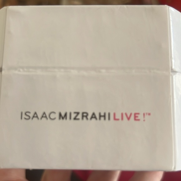 Isaac Mizrahi Gold Women's Watch with Crystal Accents - Picture 3 of 4